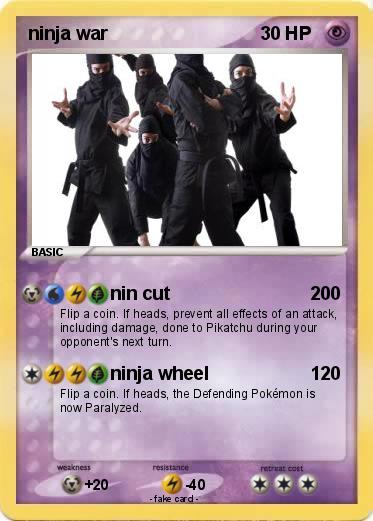 Pokemon ninja war