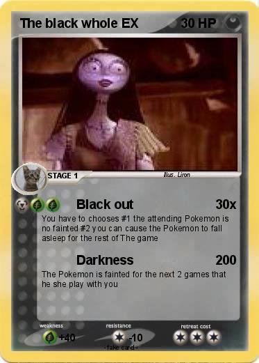 Pokemon The black whole EX