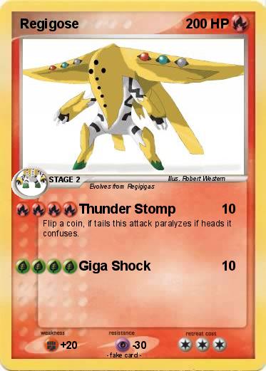 Pokemon Regigose