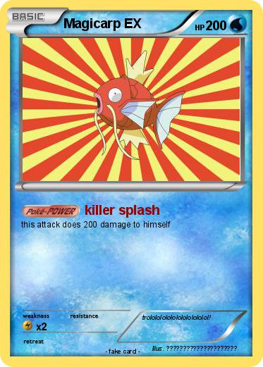 Pokemon Magicarp EX