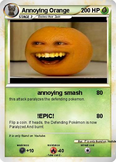 Pokemon Annoying Orange