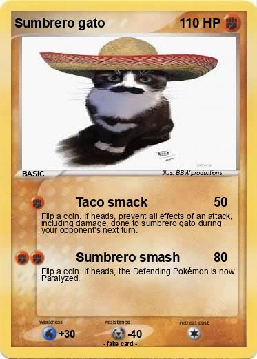 Pokemon Sumbrero gato