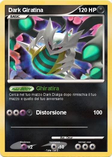 Pokemon Dark Giratina