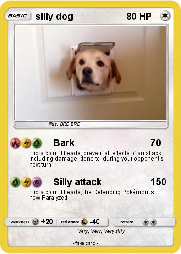 Pokemon silly dog
