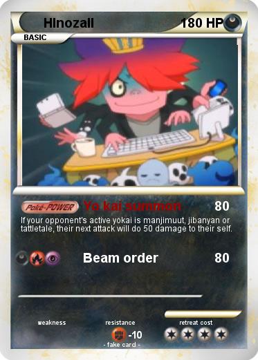 Pokemon HInozall