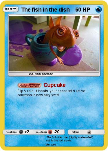Pokemon The fish in the dish