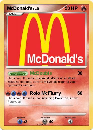Pokemon McDonald's
