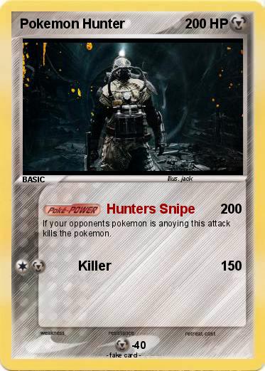 Pokemon Pokemon Hunter