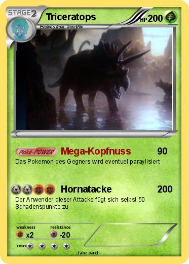 Pokemon Triceratops