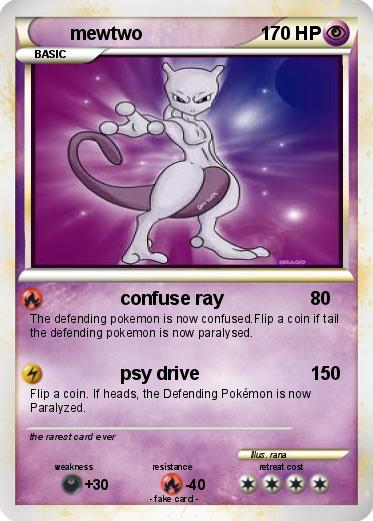 Pokemon mewtwo