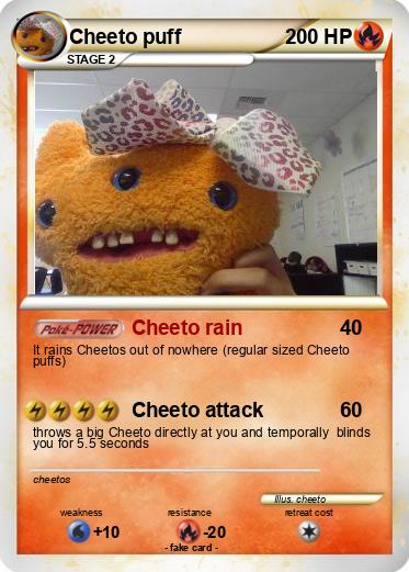 Pokemon Cheeto puff