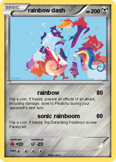 Pokemon rainbow dash