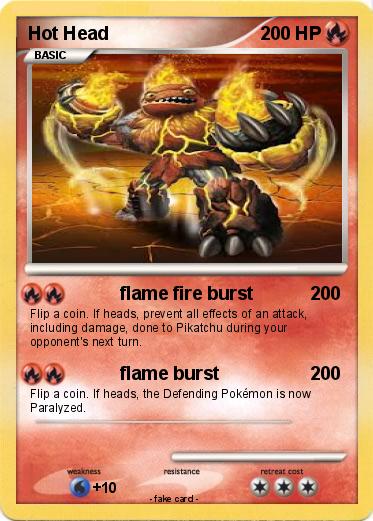 Pokemon Hot Head