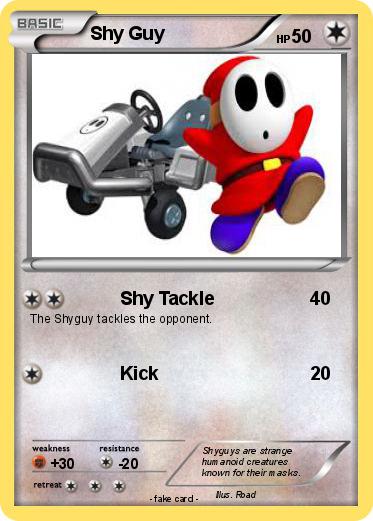 Pokemon Shy Guy
