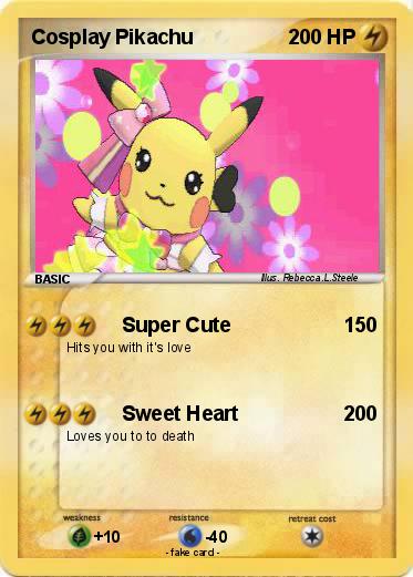 Pokemon Cosplay Pikachu