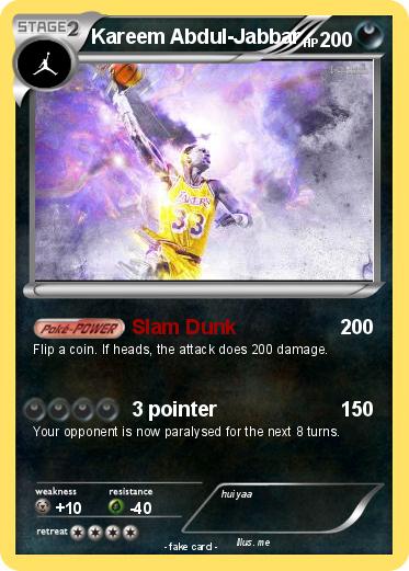 Pokemon Kareem Abdul-Jabbar