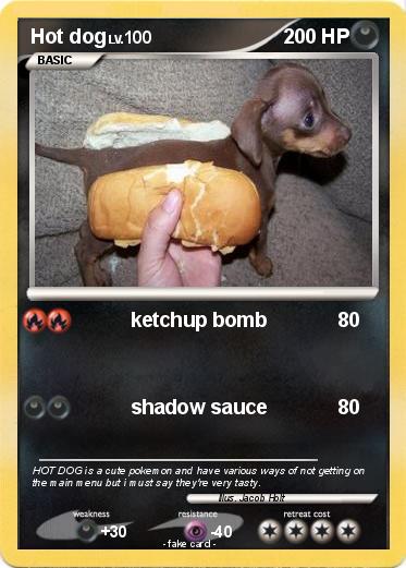 Pokemon Hot dog