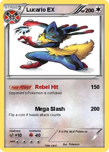 Pokemon Lucario EX