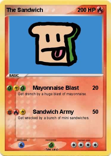 Pokemon The Sandwich