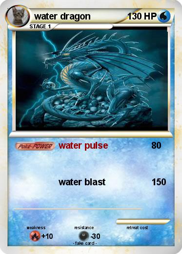 Pokemon water dragon