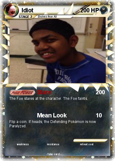 Pokemon Idiot