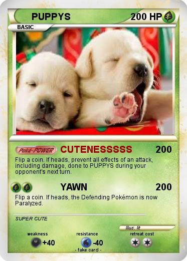 Pokemon PUPPYS