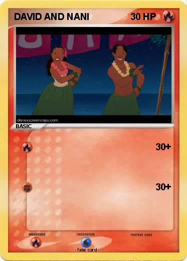 Pokemon DAVID AND NANI