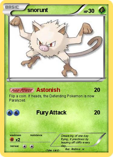 Pokemon snorunt