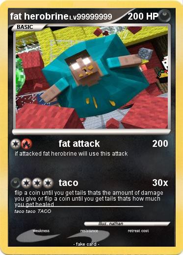 Pokemon fat herobrine