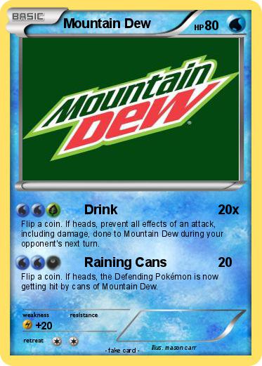 Pokemon Mountain Dew