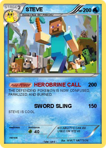 Pokemon STEVE
