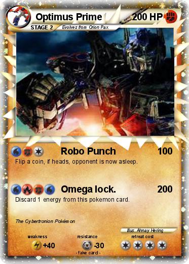 Pokemon Optimus Prime