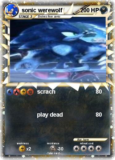 Pokemon sonic werewolf