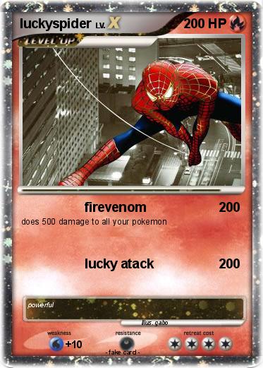 Pokemon luckyspider