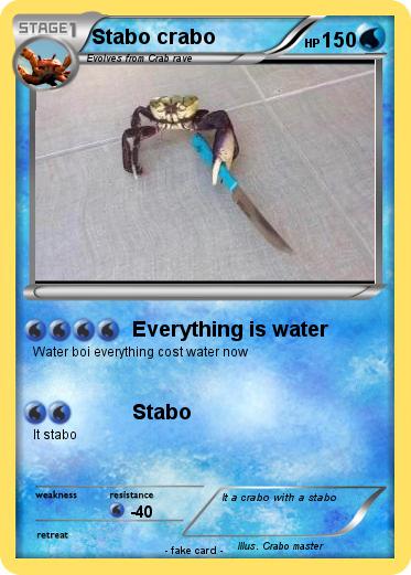 Pokemon Stabo crabo