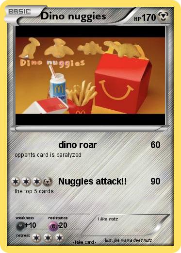Pokemon Dino nuggies