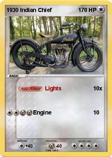 Pokemon 1930 Indian Chief