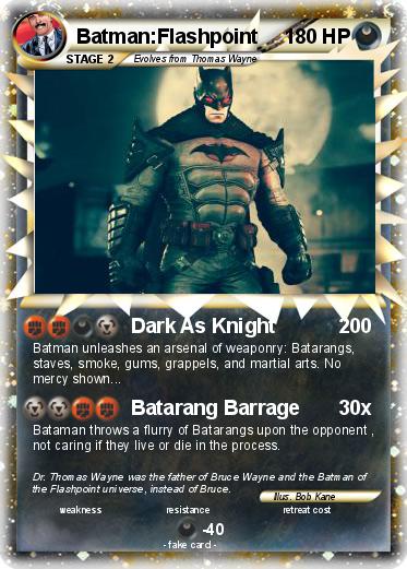 Pokemon Batman:Flashpoint