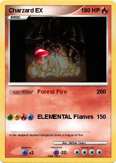 Pokemon Charzard EX
