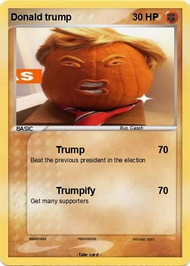 Pokemon Donald trump