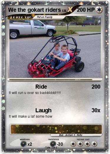 Pokemon We the gokart riders