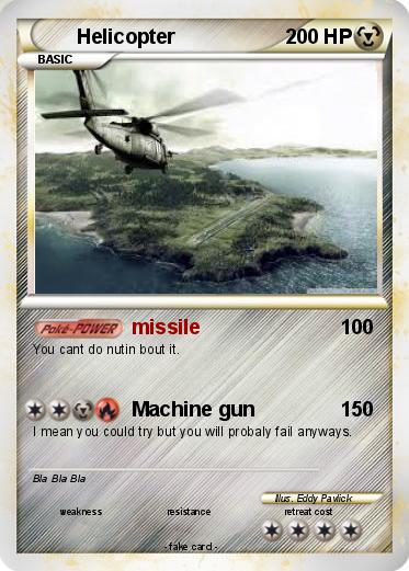 Pokemon Helicopter