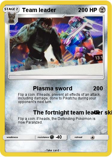 Pokemon Team leader