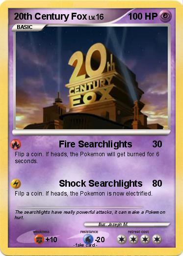 Pokemon 20th Century Fox