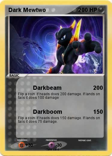 Pokemon Dark Mewtwo