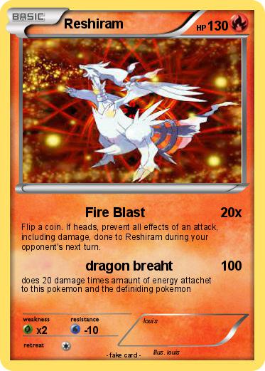 Pokemon Reshiram