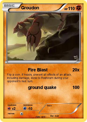 Pokemon Groudon