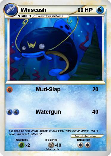 Pokemon Whiscash