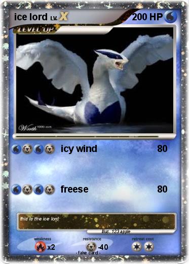 Pokemon ice lord