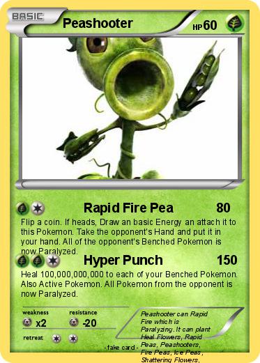 Pokemon Peashooter